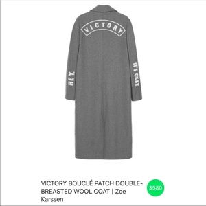 Zoe Karssen “Victory” coat
